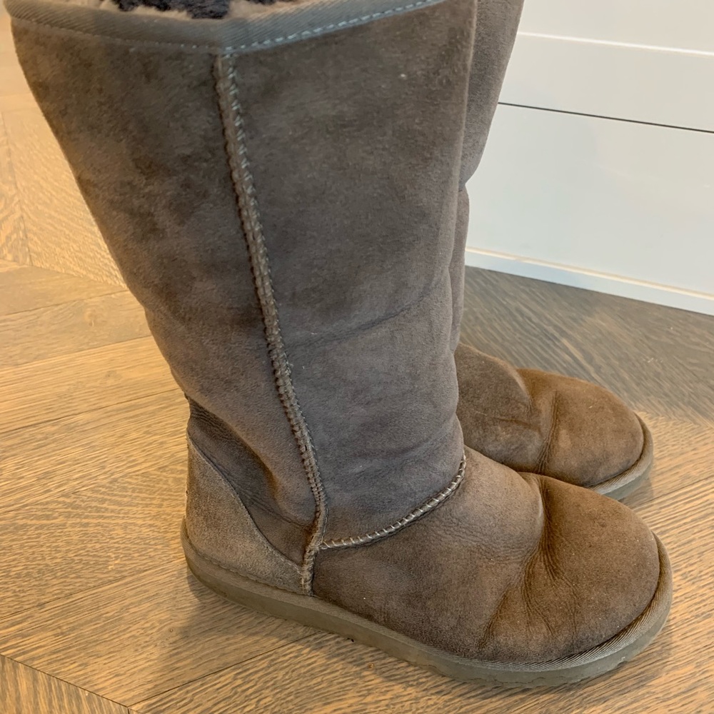 UGG tall grey classic boots